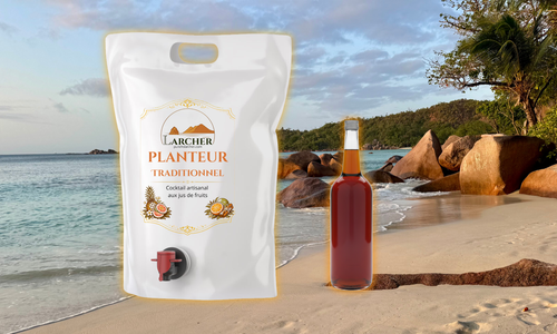 Caribbean planter kit: 5L doypack with tap