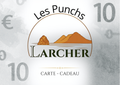 Carte cadeau Les Punchs Larcher 10 euros - Cocktails martiniquais