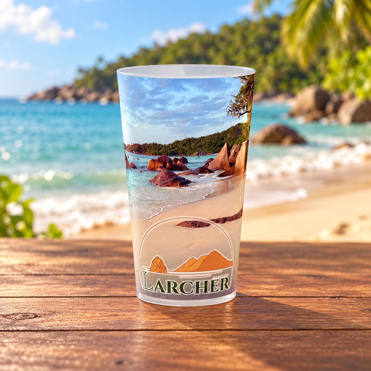 Gobelet réutilisable Larcher 25 cL vide